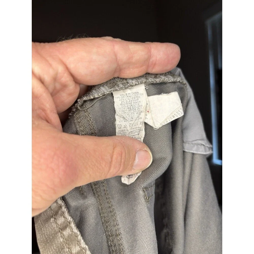 PrAna Slim Fit Pants Mens 42x32 Brown Excellent‎ Organic Cotton Breathe Hiking